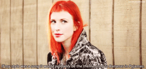Paramore GIF. Artiesten Paramore Zanger Sexy Gifs Wenk Band Hayley williams 