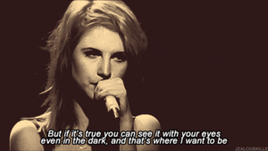 Paramore GIF. Artiesten Paramore Gifs Hayley williams 