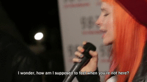 Paramore GIF. Artiesten Paramore Gifs Taylor york 