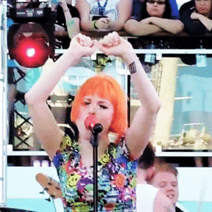 Paramore GIF. Artiesten Paramore Gifs Hayley williams 