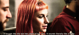 Paramore GIF. Artiesten Paramore Gifs Hayley williams 