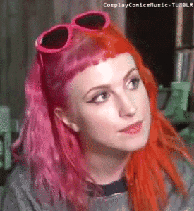 Paramore GIF. Artiesten Paramore Gifs Hayley williams 