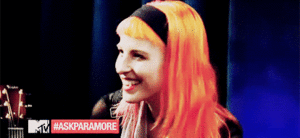 Paramore GIF. Artiesten Paramore Gifs Hayley williams 