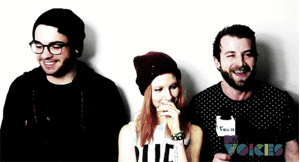 Paramore GIF. Artiesten Paramore Gifs Zwart en wit 