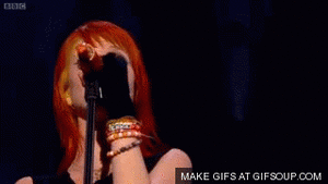 Paramore GIF. Artiesten Paramore Gifs Hooi 