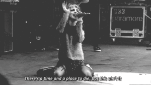 Paramore GIF. Artiesten Paramore Gifs Hayley williams 