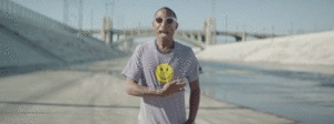 Pharrell Williams GIF. Artiesten Happy Gifs Pharrell williams Los angeles Vrolijke muziek Music video 