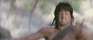 Rambo GIF. Films en series Rambo Gifs Explosie Rambo first blood part ii 