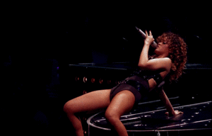 Rihanna GIF. Artiesten Rihanna Gifs Triest Badkuip Blijven Terneergeslagen 