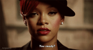 Rihanna GIF. Artiesten Rihanna Gifs Het+eten 