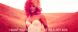 Rihanna GIF. Muziek Artiesten Rihanna Gifs Celebs Wat+dan+ook Unapologetic 