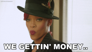 Rihanna GIF. Artiesten Rihanna Gifs 