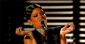 Rihanna GIF. Artiesten Rihanna Gifs Amas2013 