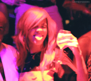 Rihanna GIF. Artiesten Rihanna Patrick Wit Gifs Blijven 