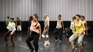Rihanna GIF. Dansen Video Artiesten Rihanna Gifs  Choreography Repetitie 
