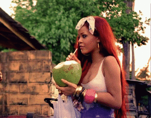 Rihanna GIF. Artiesten Rihanna Kus Gifs  
