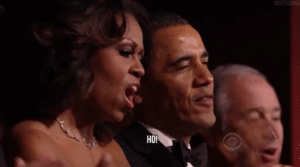 Barack Obama GIF. Grappig Artiesten Hip hop Gifs Snoop dogg Barack obama President Michelle obama Kennedy center hono 