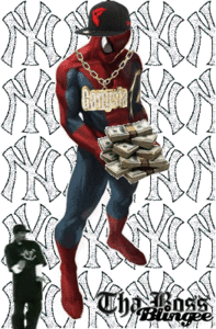 Spiderman GIF. Spiderman Films en series Gifs Afbeelding Gangster 