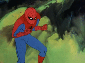Spiderman GIF. Spiderman Films en series Gifs Middel m 