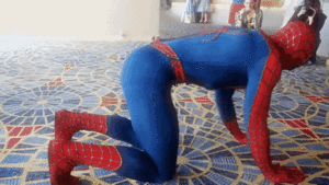 Spiderman GIF. Spiderman Films en series Gifs Mikpunt Een mans kont Spidermans kont 