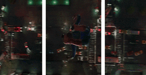 Spiderman GIF. Bioscoop Spiderman Films en series Gifs Animaties Hollywood Chikkyswap 