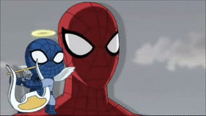 Spiderman GIF. Spiderman Films en series Gifs Deadpool Deadpool en spiderman 