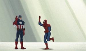 Spiderman GIF. Spiderman Films en series Gifs Sparen Mij 
