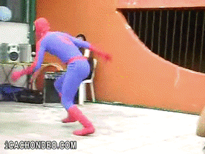 Spiderman GIF. Spiderman Films en series Gifs Afbeelding Gangster 