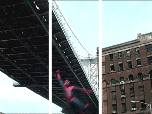 Emma Stone GIF. Spiderman Films en series Gifs Filmsterren Andrew garfield Emma stone Snl De amazing spiderman 2 Q1 