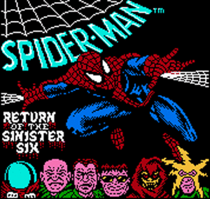 Spiderman GIF. Spiderman Films en series Nintendo Gifs 8bit Nes Videospelletjes 