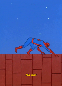 Spiderman GIF. Spiderman Films en series Gifs Mikpunt Een mans kont Spidermans kont 