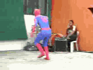 Spiderman GIF. Dansen Spiderman Films en series Gifs Groovende 