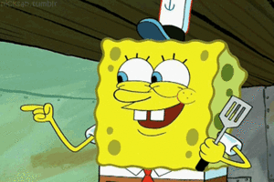 Spongebob GIF. Spongebob Films en series Geel Vierkant Gifs Toevallig Tekst Omgaan Nickedoleon 
