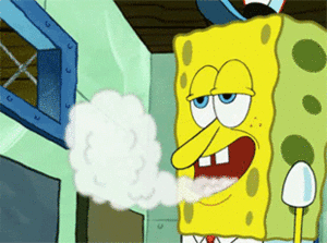 Spongebob GIF. Spongebob Films en series Gifs Spongebob squarepants Bong Gewricht Stomp Joints Gewrichten Waterpijpen 