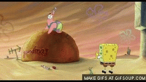 Spongebob GIF. Spongebob Films en series Zomer Gifs Verveeld 