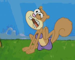 Spongebob GIF. Spongebob Films en series Gifs Patrick ster Klantenservice Ik haat mijn baan 