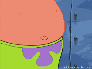Spongebob GIF. Spongebob Films en series Gifs Patrick ster Klantenservice Ik haat mijn baan 