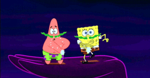 Spongebob GIF. Spongebob Films en series Gifs Kwallen jager 