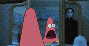 Spongebob GIF. Spongebob Films en series Patrick Roze Gifs Nieuw Geschokt patrick Treand Bang patrick 