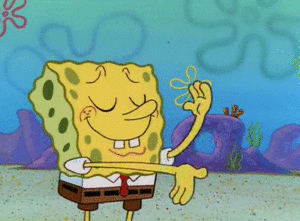Spongebob GIF. Spongebob Karate Films en series Gifs Spongebob squarepants Zanderig Zandige wangen Karate choppers 