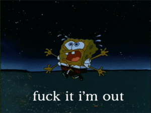 Spongebob GIF. Spongebob Bang Films en series Gifs Reactie Spongebob squarepants Freaking out Stuff ive gemaakt 