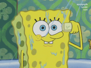Spongebob GIF. Spongebob Films en series Tv Gezicht Patrick Zwart Gifs Verdrietig Zwart en wit 