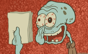 Spongebob GIF. Spongebob Films en series Gifs Griezelig Octo 