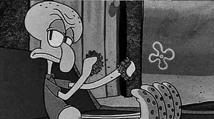 Spongebob GIF. Spongebob Katten Films en series Kat Gifs Zwart en wit Schattige katten Blackcat 