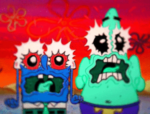 Spongebob GIF. Spongebob Hamburgers Films en series Gifs Nom nom Spongebog squarepants 