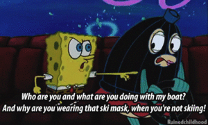 Spongebob GIF. Spongebob Bang Films en series Gifs Reactie Spongebob squarepants Freaking out Stuff ive gemaakt 