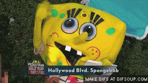 Spongebob GIF. Politieagent Spongebob Films en series Gifs Omgaan Aanbiedingen 