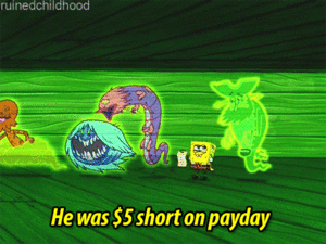 Spongebob GIF. Spongebob Taart Films en series Gifs Geanimeerde Explosie 