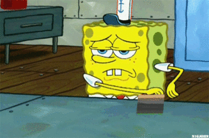 Spongebob GIF. Spongebob Films en series Sponge bob Gifs Relatable Lmao Ware verhaal Alleen thuis 