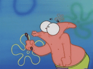 Spongebob GIF. Spongebob Films en series Geel Vierkant Gifs Toevallig Tekst Omgaan Nickedoleon 